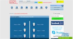 Desktop Screenshot of gisaonline.it